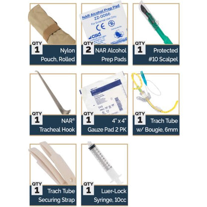 Bougie-Aided Cricothyroidotomy Pack (BAC-Pack™)