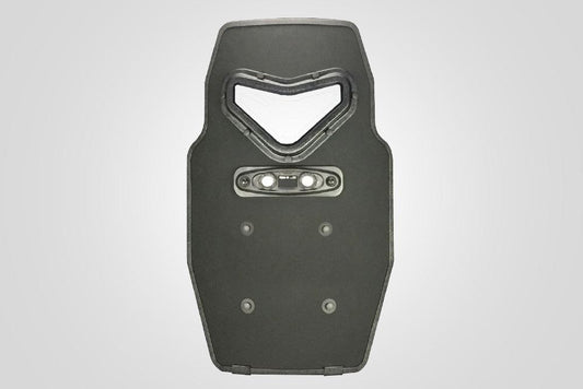 VENGEANCE Hard Armor Shield with Horizontal Handle - carbon-gray