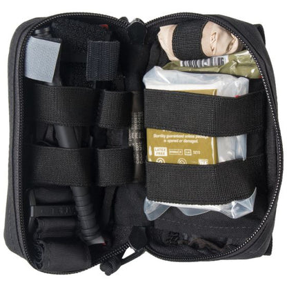 M-FAK Mini First Aid Kit - Black - with Combat Gauze