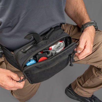 Everyday Carry Concealment Fanny Pack - black - with Celox Gauze