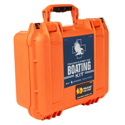 Trauma and First Aid Boating Kit - red - with Bleeding Control Dressing