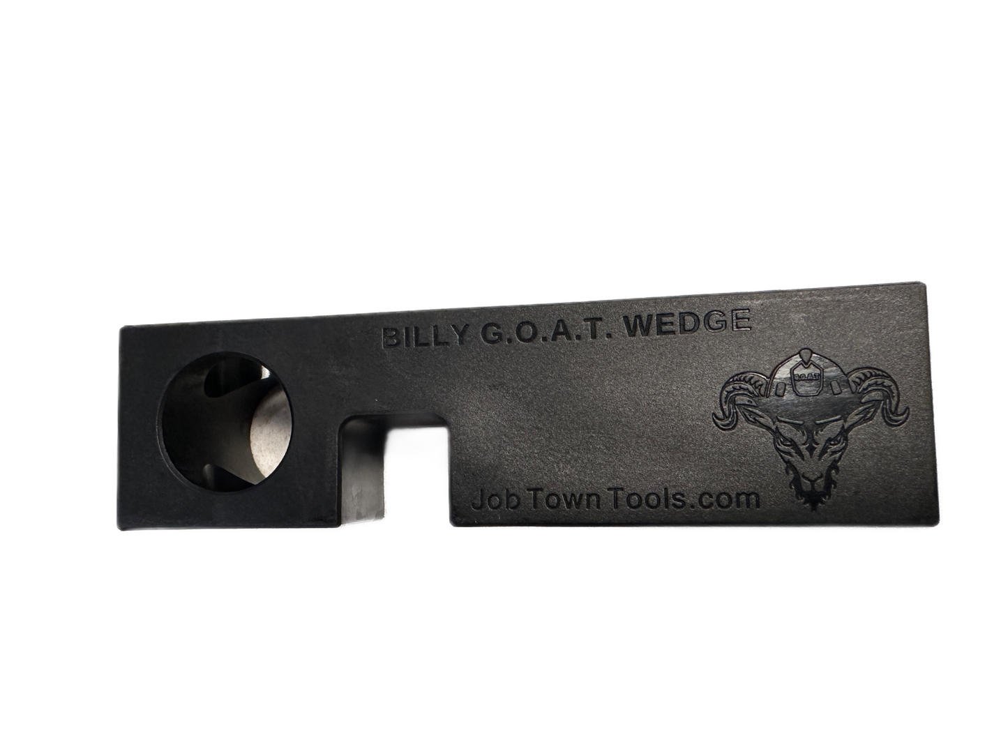 The Onyx FiberPRO Wedge - Fiberglass/Plastic Door Chock - Onyx Wedge With Canvas Pouch