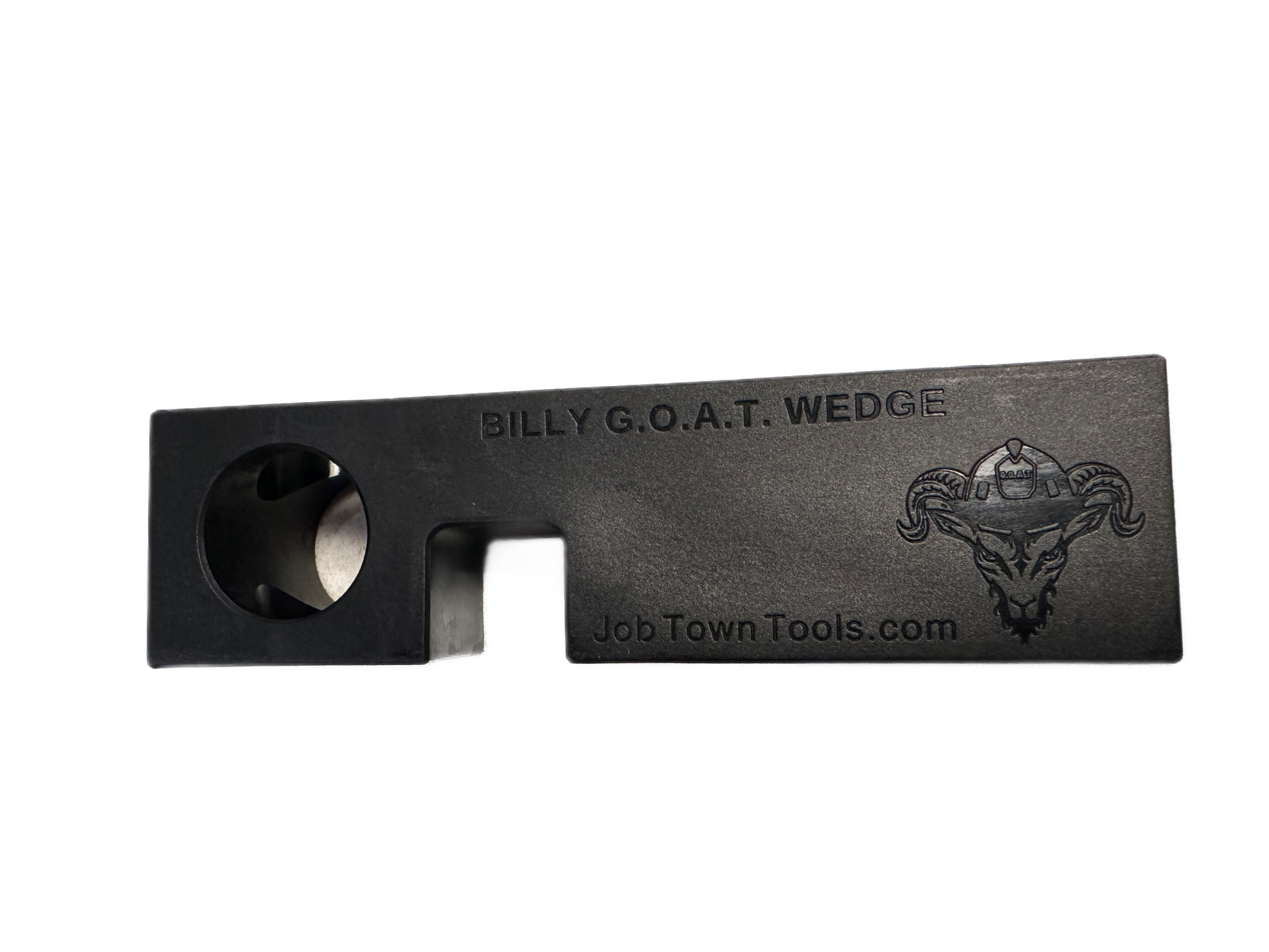 The Onyx FiberPRO Wedge - Fiberglass/Plastic Door Chock - Onyx Wedge With Canvas Pouch