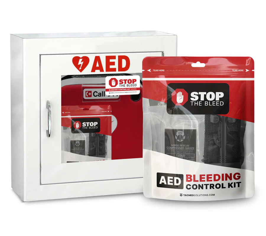 Stop the Bleed® AED Cabinet Kit