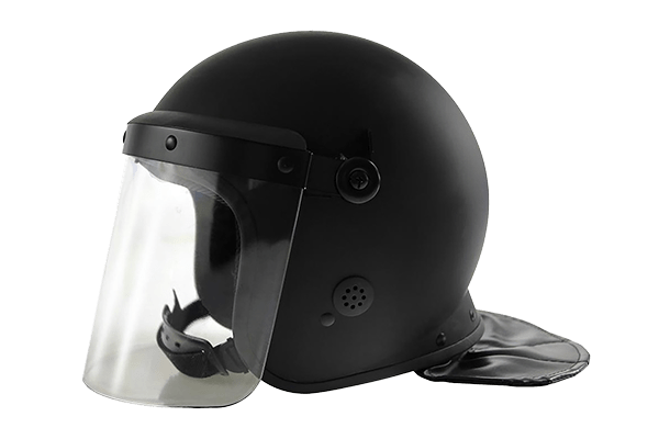 SAH001 Riot Control Helmet - black-1