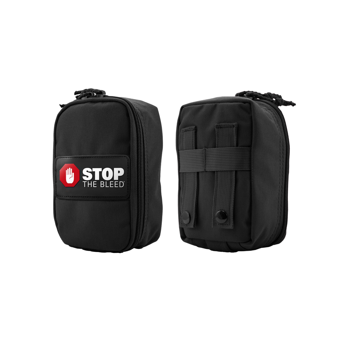 Stop the Bleed® Kits - Black (MOLLE Backing) - Intermediate