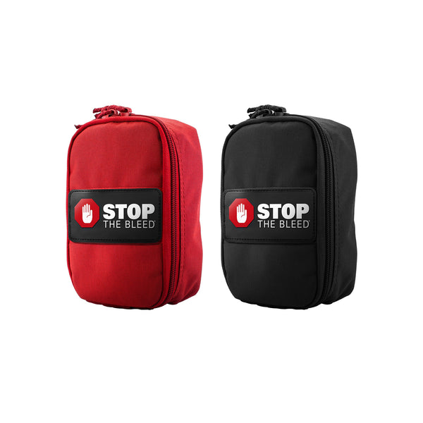 Stop the Bleed® Kits - Black (MOLLE Backing) - Basic