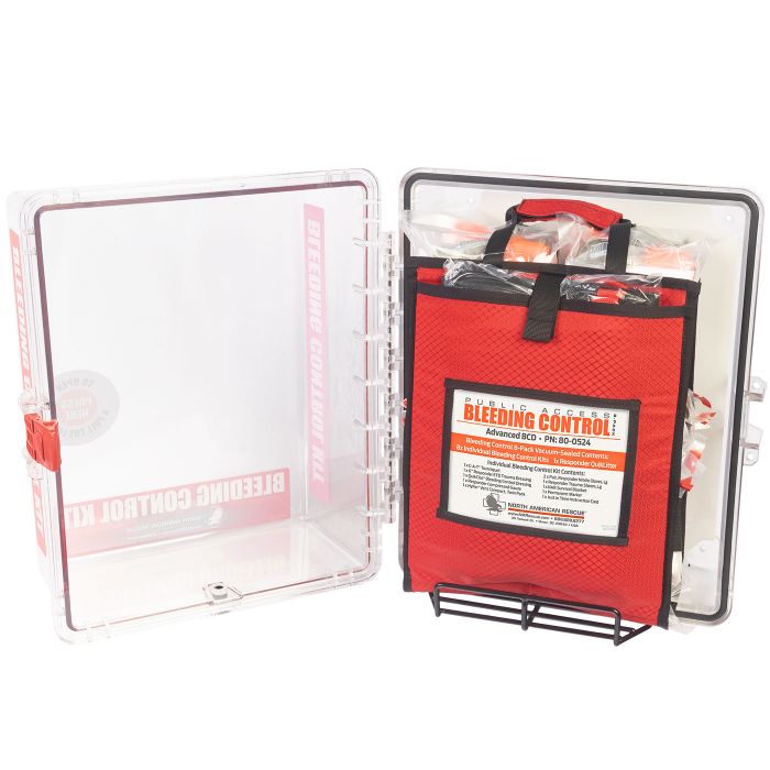 Public Access Bleeding Control Stations - 8-Pack Vacuum Sealed image 3