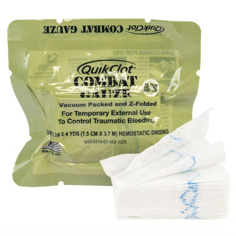 Combat Gauze Z-fold Hemostatic image 0