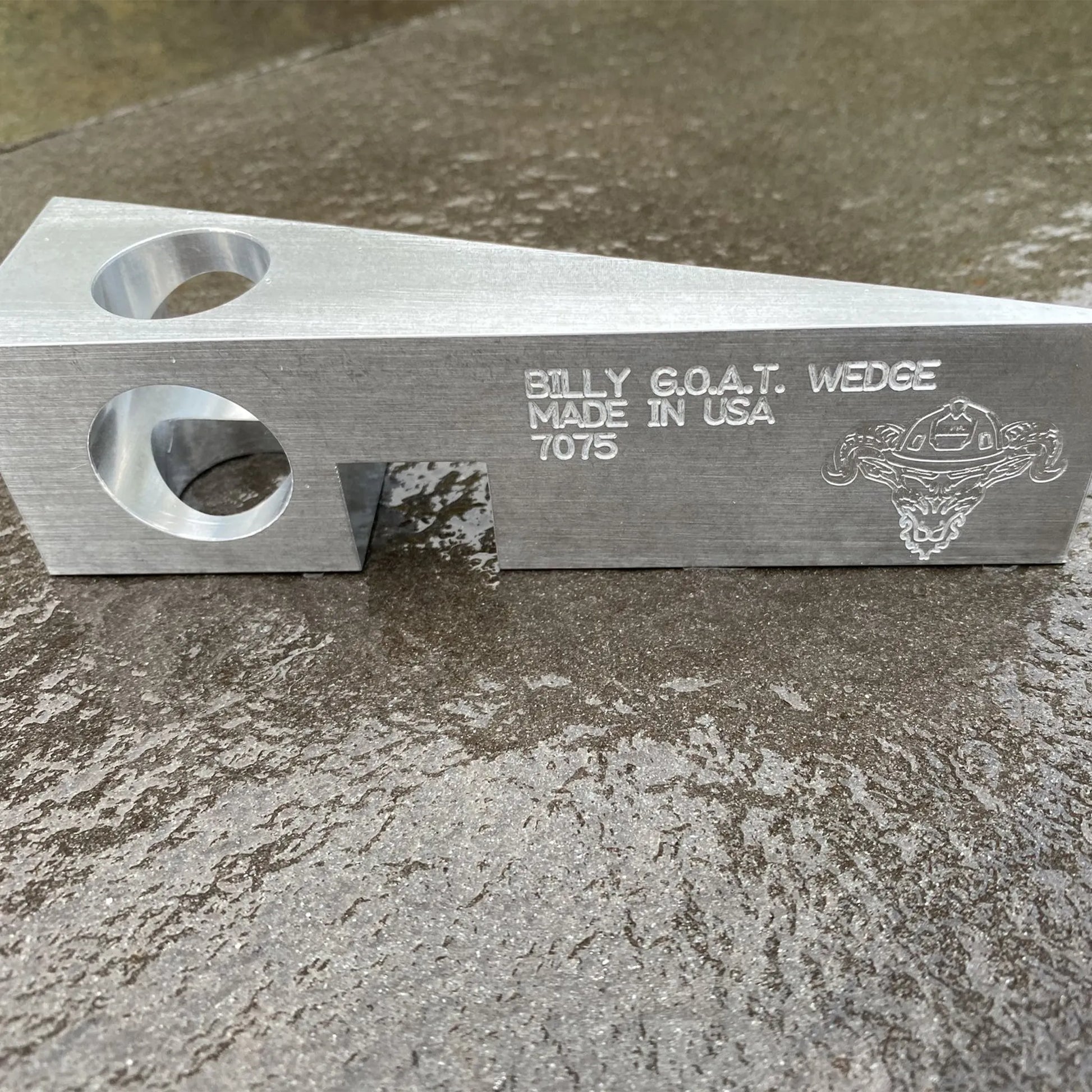 The Billy G.O.A.T. Wedge 7075 -Firefighter Entry Wedge