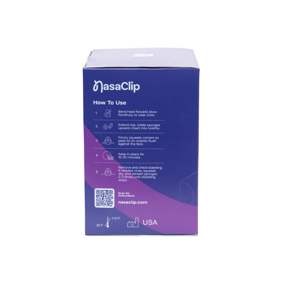 NasaClip N2 - Adult - Reusable Kit (1 Clip + 7 Sponges)