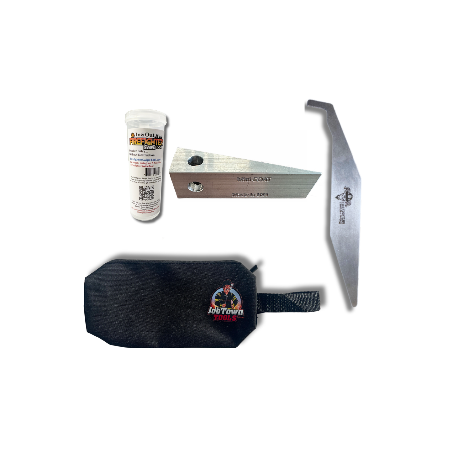 Respectful Entry Quick Kit - W/ Firefighter Swipe Tool® & Mini Goat Entry Wedge