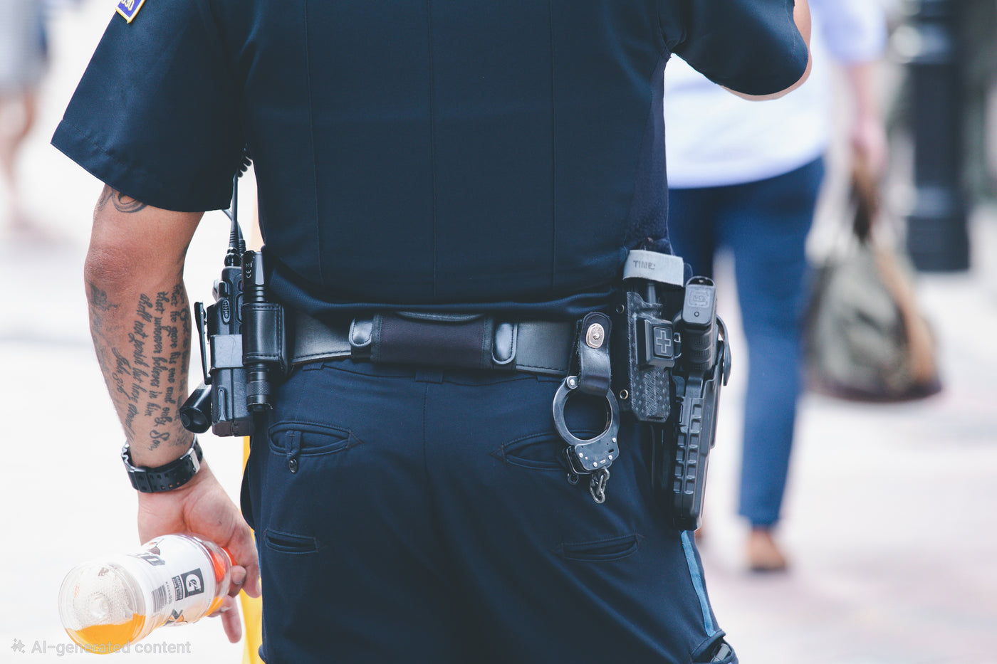 Officer-worn medical system